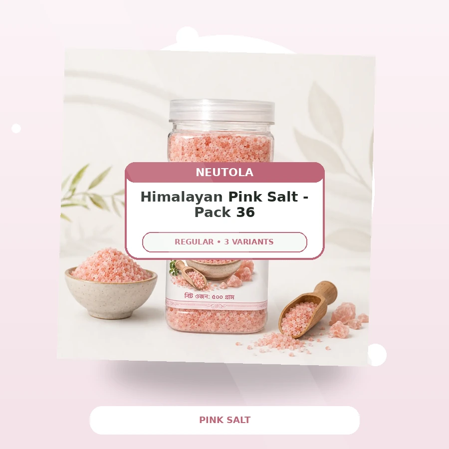Himalayan Pink Salt - Premium Pack 36